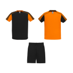 Uniseks sportset, 2 t-shirts en 1 broek 140 g/m² Roly Direct Juve kleur oranje tweede weergave