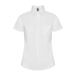 Werkshirt met korte mouwen van polyester 130 g/m² Roly Sofia kleur wit tweede weergave