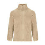 Fleece jas met hoge kraag en rits 300 g/m² Roly Direct Artic kleur zand tweede weergave