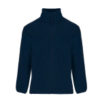 Fleece jas met hoge kraag en rits 300 g/m² Roly Direct Artic kleur marineblauw tweede weergave
