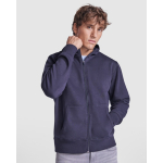 Sweatshirt met capuchon 280 g/m² Roly Direct Montblanc kleur marineblauw eerste gebruiksweergave