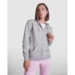 Dames sweatshirt van katoen 280 g/m² Roly Direct Veleta kleur marineblauw vierde gebruiksweergave