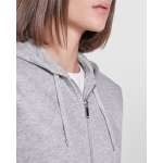 Dames sweatshirt van katoen 280 g/m² Roly Direct Veleta kleur marineblauw detailweergave 1