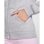 Dames sweatshirt van katoen 280 g/m² Roly Direct Veleta kleur marineblauw detailweergave 2