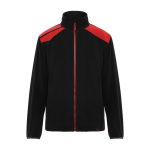 Fleecejas in kleuren van polyester 220 g/m² Roly Terrano kleur rood tweede weergave