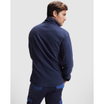 Fleecejas in kleuren van polyester 220 g/m² Roly Terrano kleur koningsblauw vierde gebruiksweergave