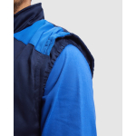 Werkvest van polyester en katoen 200 g/m² Roly Armada kleur koningsblauw detailweergave 2
