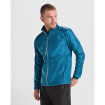 Licht unisex polyester windjack 70 g/m² Roly Direct Glasgow kleur bondi blauw