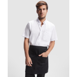 Werkschort voor horeca van polyester 220 g/m² Roly Classic kleur zwart eerste gebruiksweergave