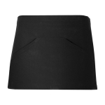 Klein werkschort voor horeca met zakken 220 g/m² Roly Mini kleur zwart tweede weergave
