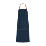 Lang werkschort voor horeca van katoen 250 g/m² Roly Batali kleur jeans blauw tweede weergave