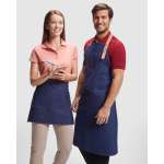 Lang werkschort voor horeca van katoen 250 g/m² Roly Batali kleur jeans blauw derde gebruiksweergave