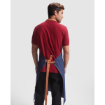Lang werkschort voor horeca van katoen 250 g/m² Roly Batali kleur jeans blauw vijfde gebruiksweergave