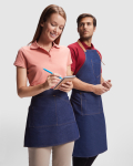 Korte werkschort in spijkerstijl 250 g/m² Roly Dacosta kleur jeans blauw detailweergave 4