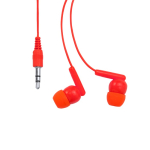 Koptelefoon in diverse kleuren met 3.5mm Jack-aansluiting kleur rood tweede weergave