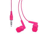 Koptelefoon in diverse kleuren met 3.5mm Jack-aansluiting kleur fuchsia tweede weergave