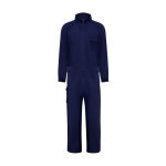 Overall met rits en klittenbandsluiting 360 g/m² Roly Blazer kleur marineblauw tweede weergave