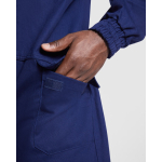 Overall met rits en klittenbandsluiting 360 g/m² Roly Blazer kleur marineblauw detailweergave 2
