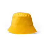 Katoenen bucket hat met klassiek design 170 g/m² kleur goud tweede weergave