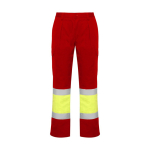 Winter werkbroek met hoge zichtbaarheid 240 g/m² Roly Soan kleur rood tweede weergave