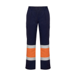 Winter werkbroek met hoge zichtbaarheid 240 g/m² Roly Soan kleur neon oranje tweede weergave