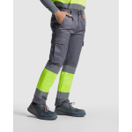 Winter werkbroek met hoge zichtbaarheid 240 g/m² Roly Soan kleur taupe grijs derde gebruiksweergave