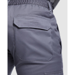 Winter werkbroek met hoge zichtbaarheid 240 g/m² Roly Soan kleur taupe grijs detailweergave 2