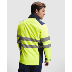 Softshell werkjas met hoge zichtbaarheid 320 g/m² Roly Antares kleur neon geel vierde gebruiksweergave