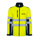 Softshell werkjas met hoge zichtbaarheid 320 g/m² Roly Antares hoofdweergave