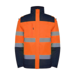 Waterdichte werkparkam, hoge visibiliteit 400 g/m² Roly Epsylon kleur neon oranje tweede weergave