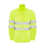 Fleece werkjas met hoge zichtbaarheid 300 g/m² Roly Altair kleur neon geel tweede weergave