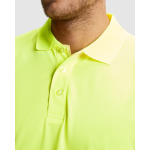 Technisch werkpolo met lange mouwen 170 g/m² Roly Polaris L/S kleur neon geel detailweergave 1