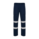 Lange werkbroek met hoge zichtbaarheid 240 g/m² Roly Daily HV kleur marineblauw tweede weergave