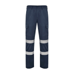 Lange werkbroek met hoge zichtbaarheid 240 g/m² Roly Daily HV kleur taupe grijs tweede weergave