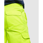 Werkbroek met hoge zichtbaarheid 235 g/m² Roly Alfa kleur neon geel detailweergave 1