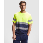 Technisch werkshirt met hoge zichtbaarheid 130 g/m² Roly Delta kleur marineblauw eerste gebruiksweergave
