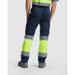 Werkbroek met hoge zichtbaarheid 250 g/m² Roly Daily Stretch HV kleur neon geel vierde gebruiksweergave