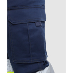 Werkbroek met hoge zichtbaarheid 250 g/m² Roly Daily Stretch HV kleur neon geel detailweergave 1