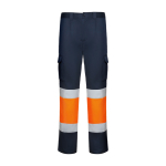 Werkbroek met hoge zichtbaarheid 250 g/m² Roly Daily Stretch HV kleur neon oranje tweede weergave