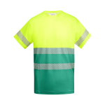 Technisch werkshirt van katoen en polyester 170 g/m² Roly Tauri kleur groen tweede weergave