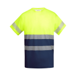 Technisch werkshirt van katoen en polyester 170 g/m² Roly Tauri kleur marineblauw tweede weergave