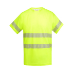 Technisch werkshirt van katoen en polyester 170 g/m² Roly Tauri kleur neon geel tweede weergave
