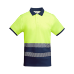 Werkpolo bedrukken met korte mouwen 170 g/m² Roly Atrio kleur marineblauw tweede weergave