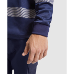 Technische werkpolo met lange mouwen 170 g/m² Roly Atrio LS kleur marineblauw detailweergave 1