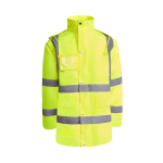 Gevoerde werkparka met hoge zichtbaarheid 395 g/m² Roly Merak kleur neon geel tweede weergave