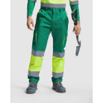 Lange werkbroek met meerdere zakken 235 g/m² Roly Enix kleur groen eerste gebruiksweergave