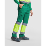 Lange werkbroek met meerdere zakken 235 g/m² Roly Enix kleur groen derde gebruiksweergave