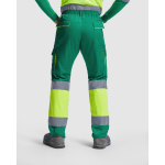 Lange werkbroek met meerdere zakken 235 g/m² Roly Enix kleur groen vierde gebruiksweergave