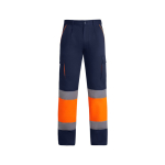 Lange werkbroek met meerdere zakken 235 g/m² Roly Enix kleur neon oranje tweede weergave