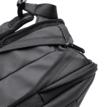 Anti-diefstal rugzak van synthetisch leer voor 14 inch laptop kleur zwart detailweergave 3
